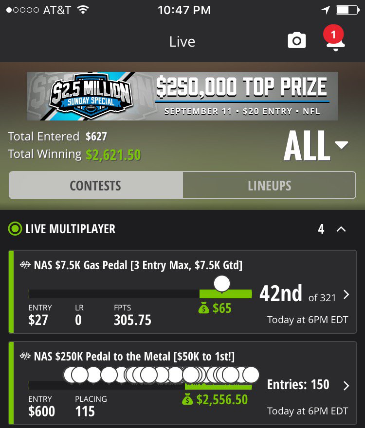 TheBIFFMachine's tweet image. BIG time props2 @keg4540 dude knows his STUFF(NFL/MLB/NAS) Big NAS day4me thx2 him. Follow him 2have your big day!