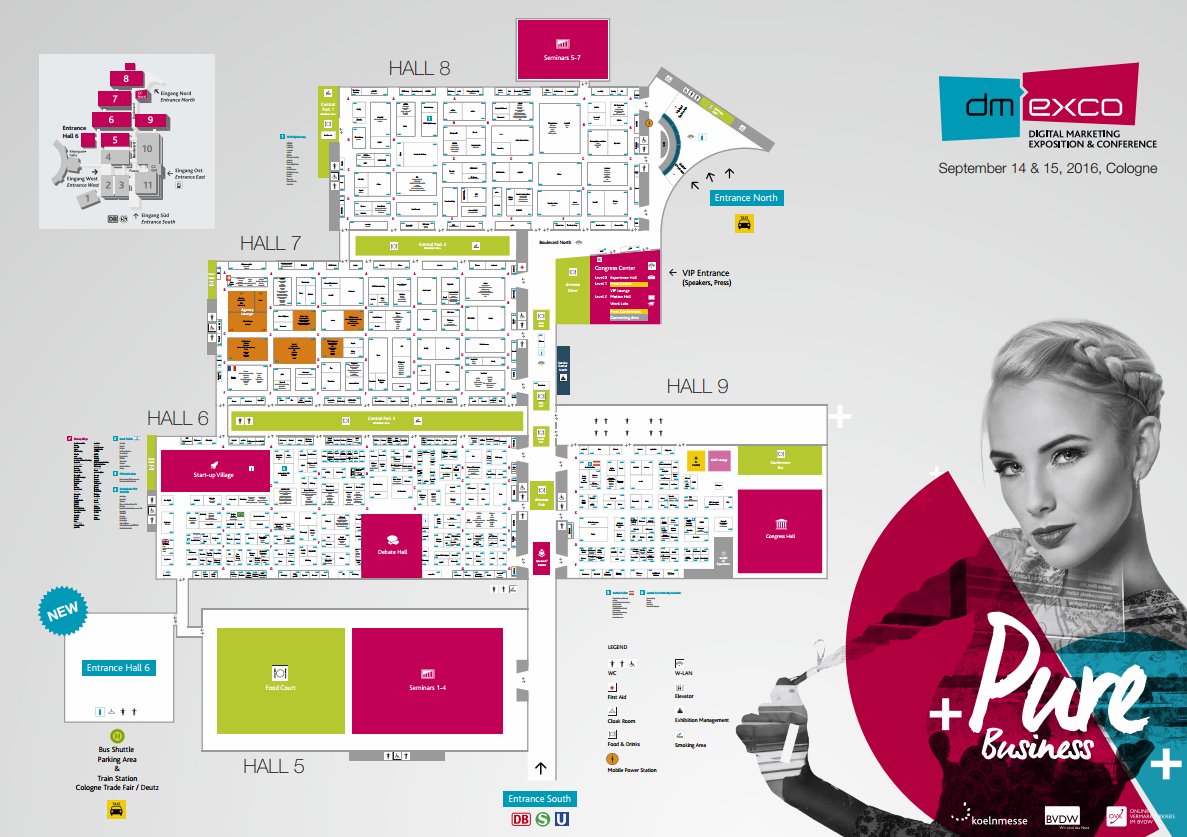 DMEXCO on Twitter "The dmexco floorplan 2016 is now