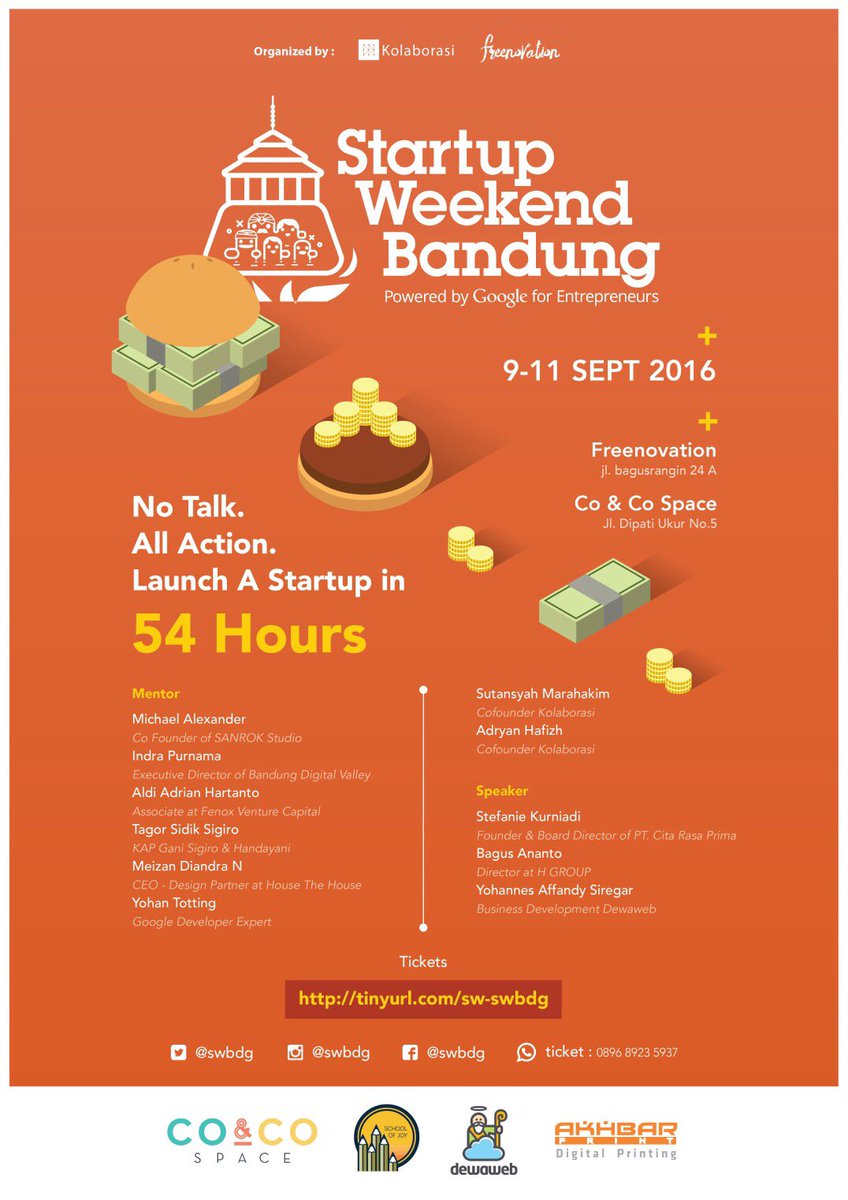The 2nd edition of the #swbdg is this weekend! 
We can't wait to see you all :) #StartupWeekend #startup