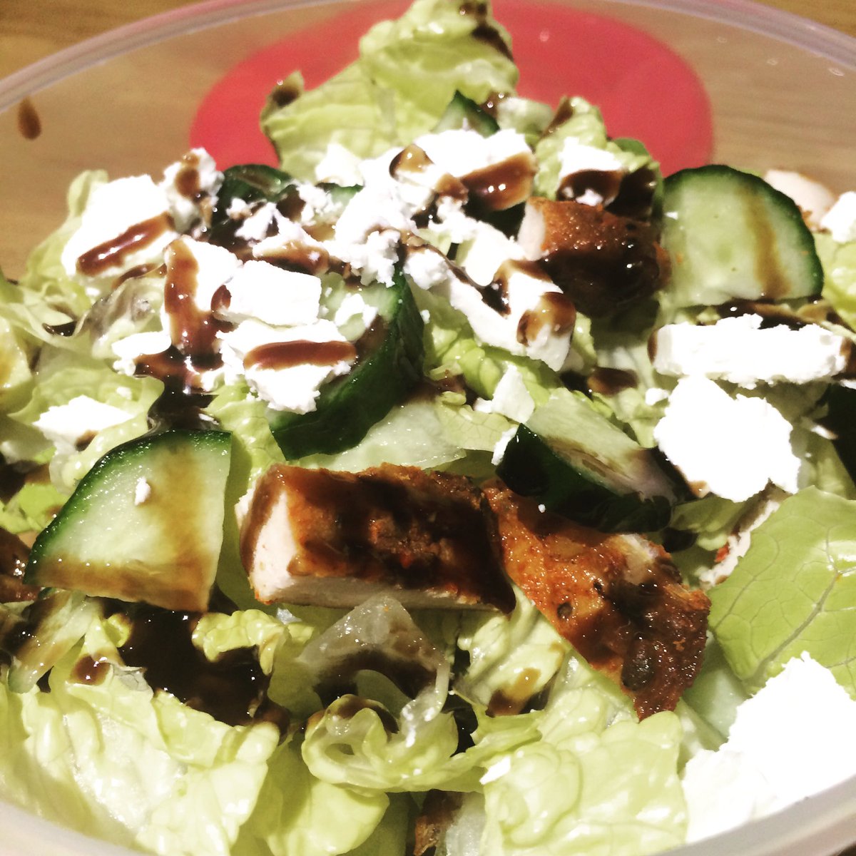 HealthyFatApple's tweet photo. Totally want to eat my #fresh #chicken #salad for #lunch now! #cleaneating #healthychoices #juiceplus #foodbloggers https://t.co/1t8VLEx1Zk