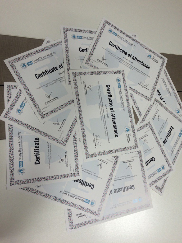 @DocDrDefneKaya "Sertifikalarımız hazır" 📚✍🇹🇷<a href="/uskudaruni/">Üsküdar Üniversitesi</a> <a href="/gbakademisi/">GençBeyinlerAkademi</a>