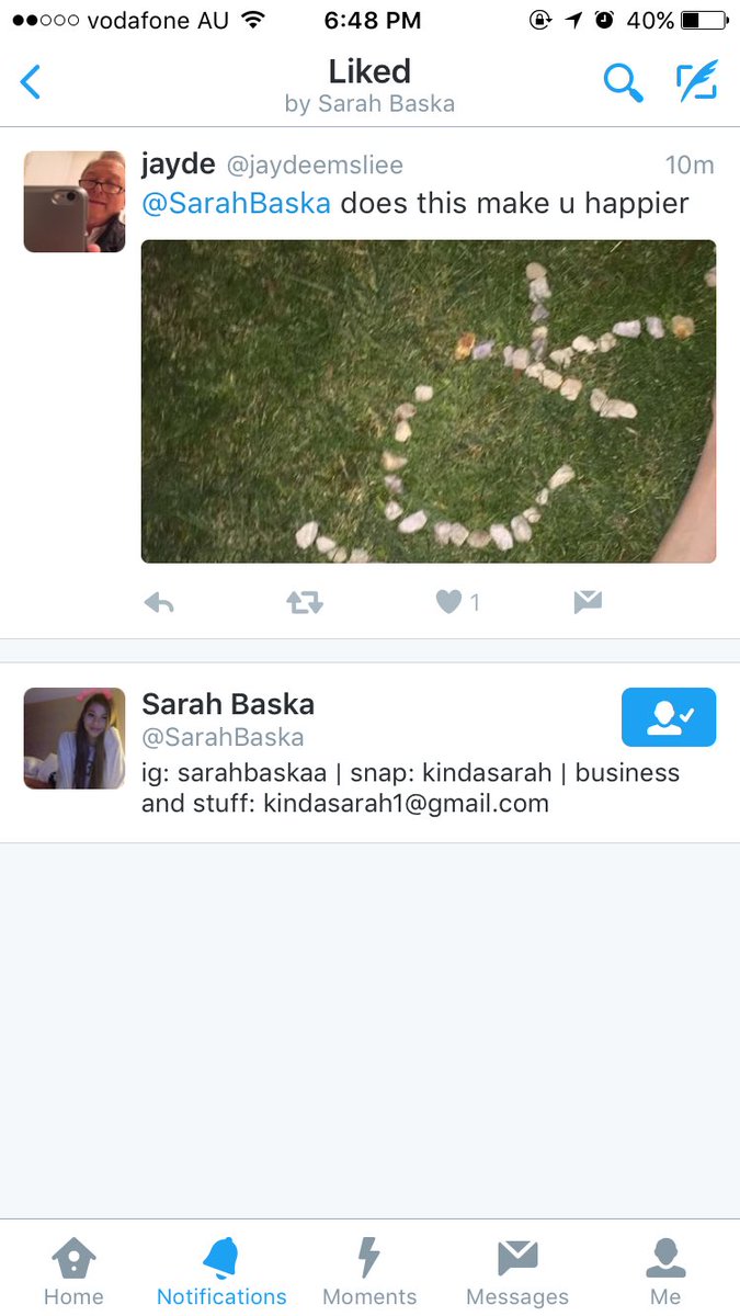 jaydeemsliee's tweet photo. @SarahBaska MY GIRLY LIKED💓 https://t.co/bgpeUHtFXT