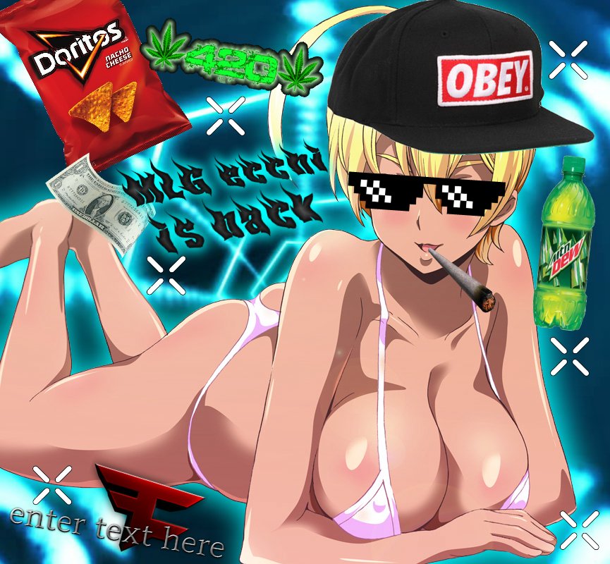 MLG_ecchi's tweet image. Anime: Food Wars
Character: Ikumi Mito
Artist: Washizuka Shou