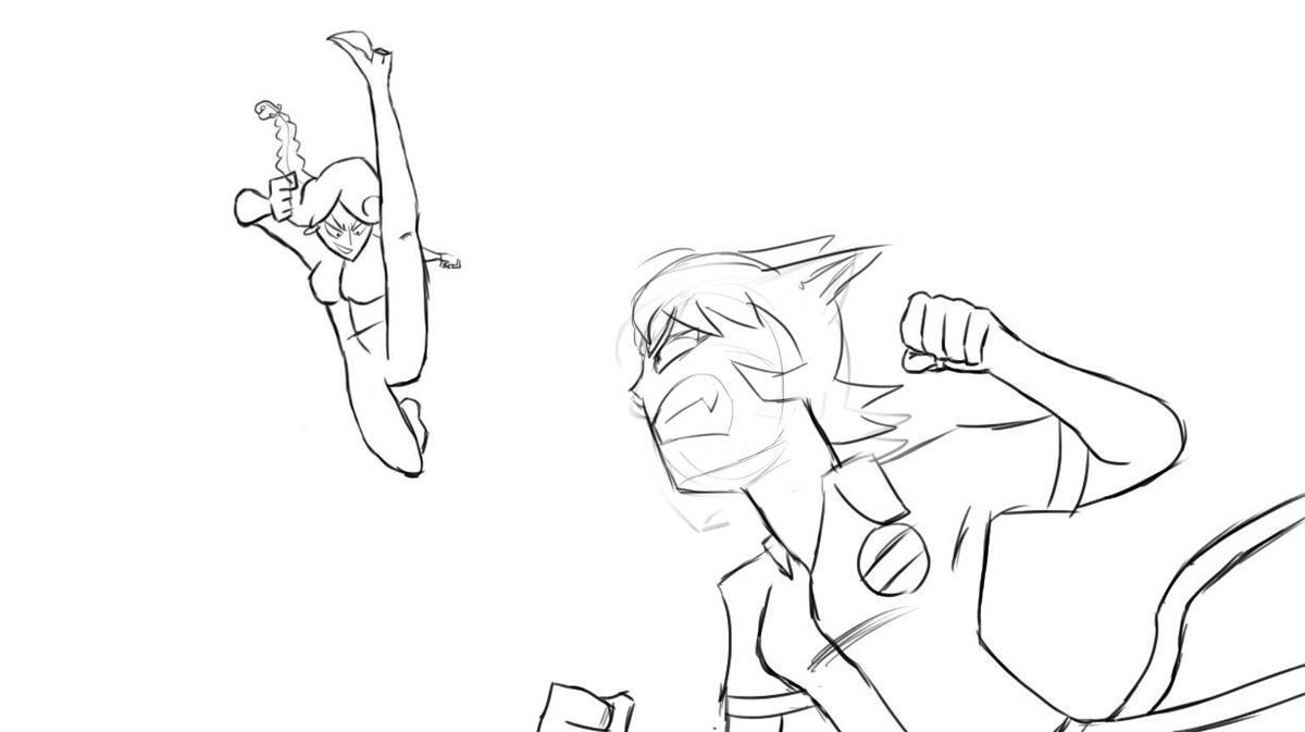 Karleetoh On Twitter Rough Draft Drawing Of Anime Fight Scene From Gumball Theamazingworldofgumball Tawog Nicolewatterson