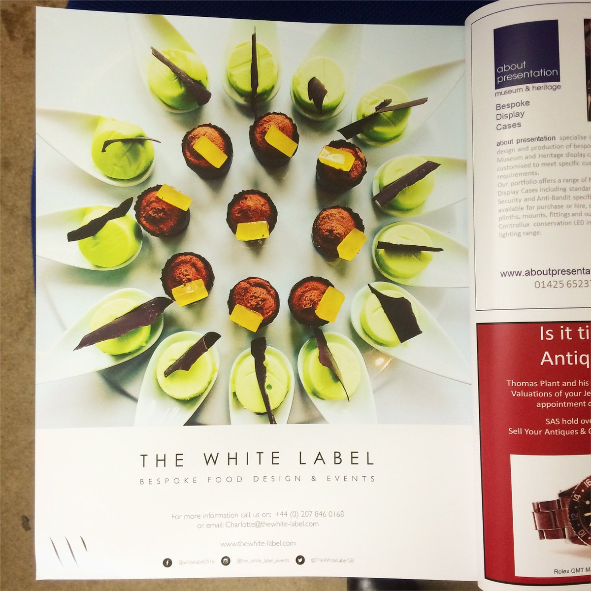 TheWhiteLabelGB's tweet image. @TheWhiteLabelGB 's first magazine advert is out now! Thank you @AMW_Design for your brilliant graphic design work.