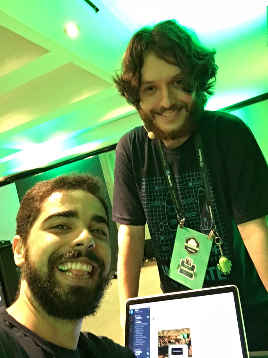 brenoholiveira's tweet image. É o @moip no #AndroidDevConference @CaueFerreira