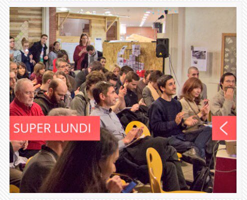 #SuperLundi de ce soir. Au programme: actualités des sections, #futurapolis #fabcity #fab14 et apéro pour échanger!