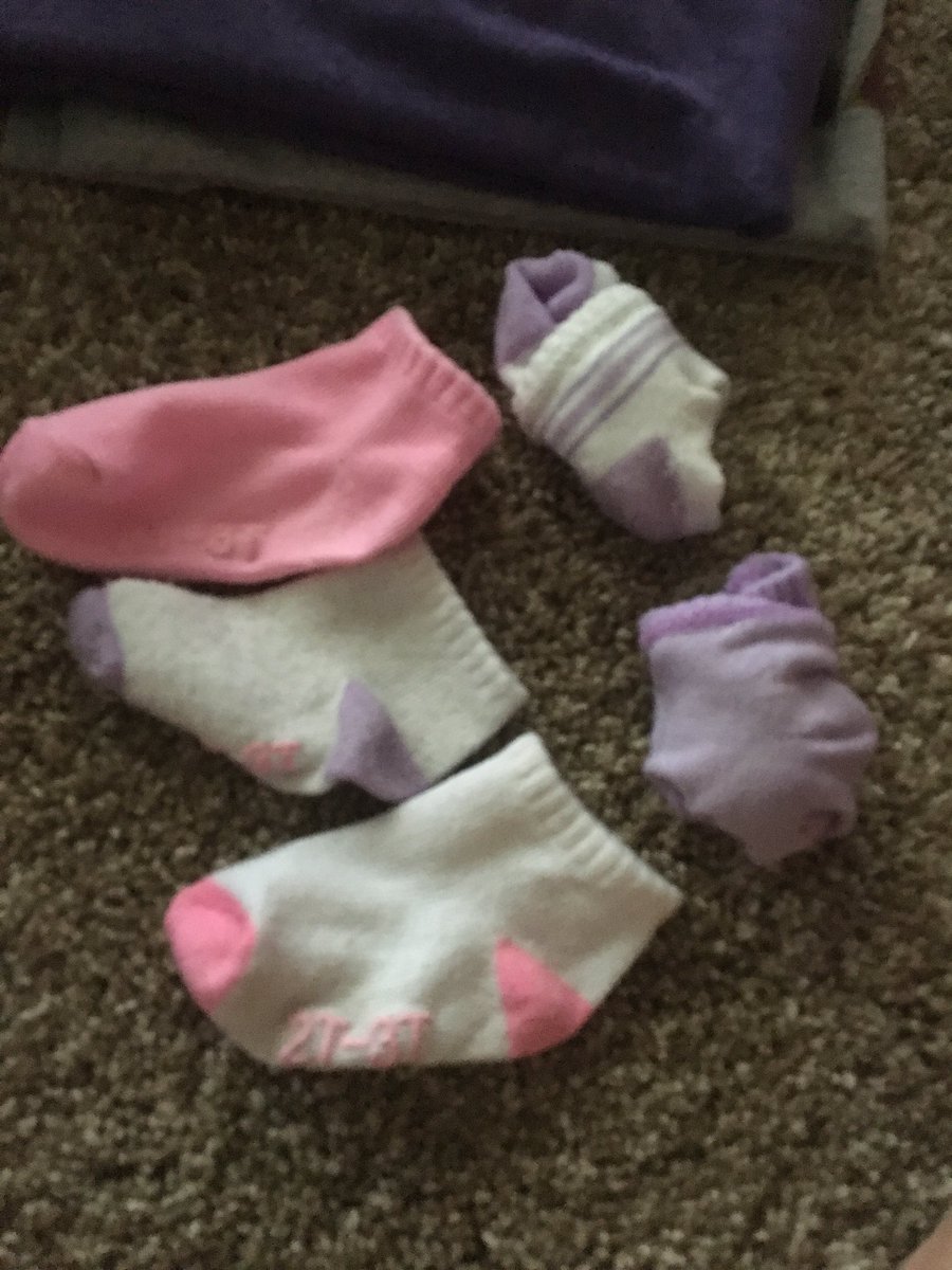 KEVonderheide's tweet image. 3 missing socks and two matching how does this happen! #toddlerlife #momlife
