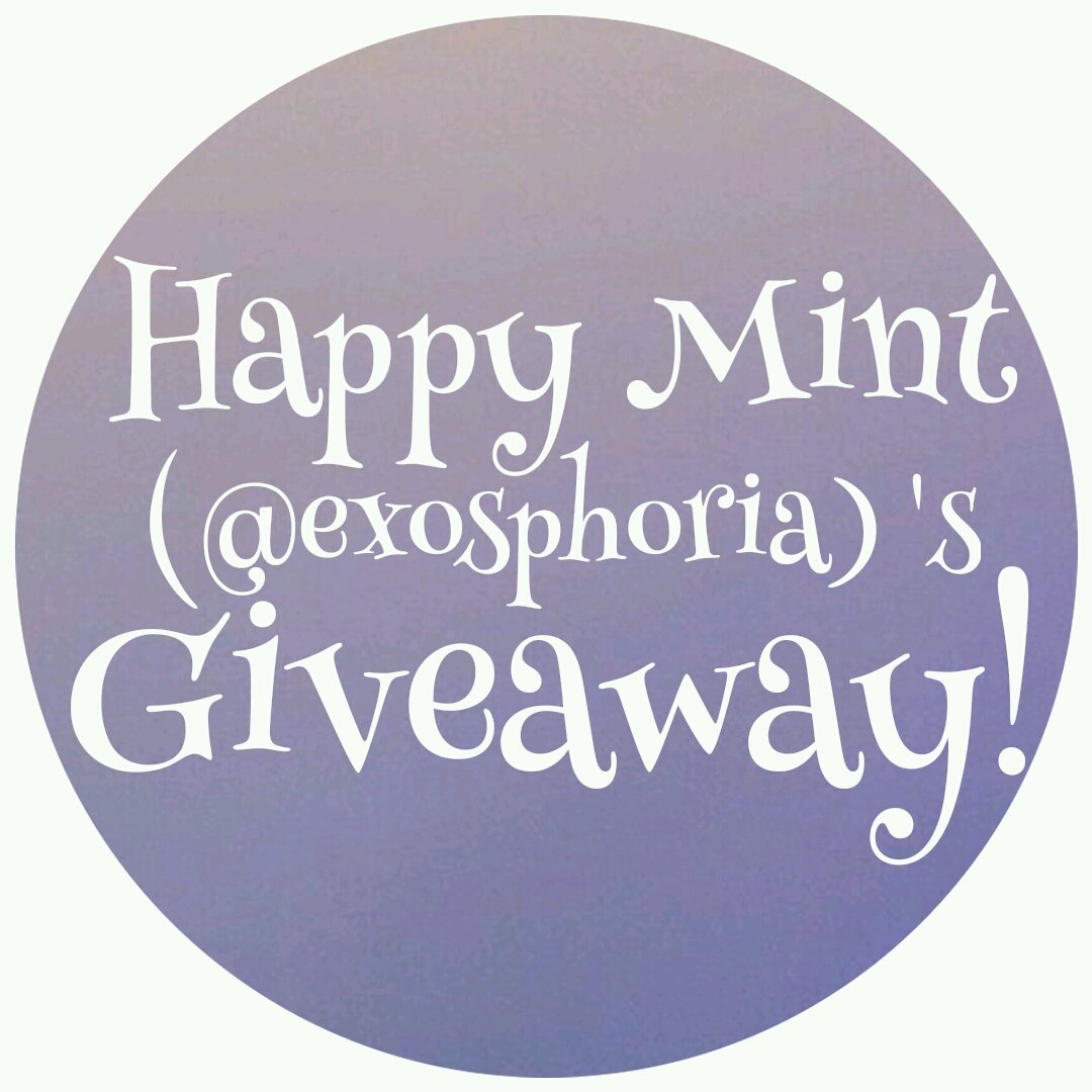 exosphoria's tweet photo. [PLS RT] HAPPY MINT'S GIVEAWAY!!! OPEN FOR ALL EXOL'S!!! GOODLUCK GUYS SML 💕 https://t.co/08zox5HHVS