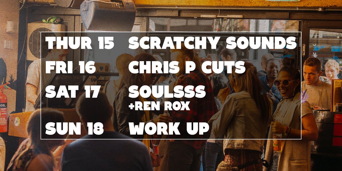 Big_ChillBar's tweet image. Holding on to summer vibes with our resident DJs ft. @renrox @chrisPcuts @imsoulsss @WorkUpLondon &amp;amp; Scratchy Sounds