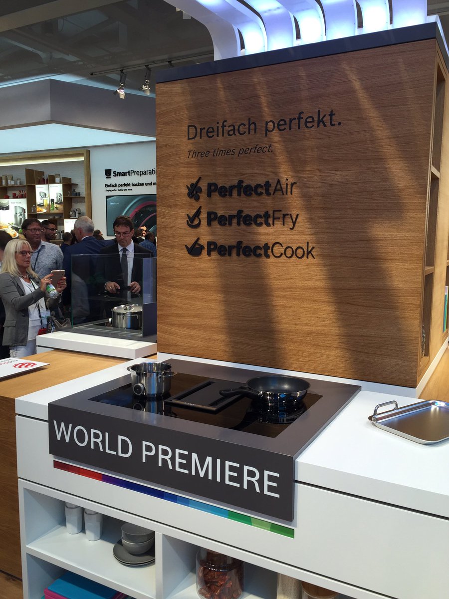 The smarter way to cook cool! #noodour #filter #smartkitchen @IFA_Berlin @BoschGlobal