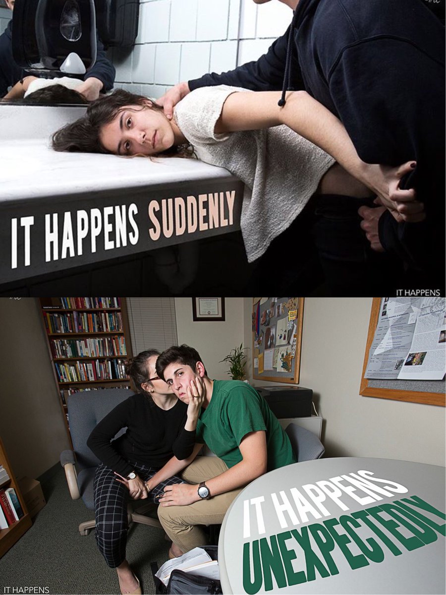 ZJMWTAF's tweet image. This photo series in response to Turner's early release is pure genius. A rapist is a rapist.  #BrockTurner