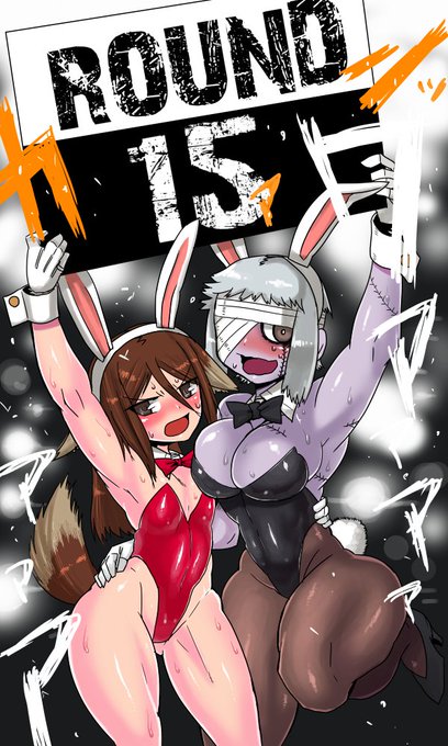 今日のお話で短期連載の折り返しになります!
https://t.co/Q9wOGWdh8l
後半戦突入ということで2人にラウンドコールをしてもらいました
ただのバニーガールですが細けぇ事ぁいいんだよ!
残りもよろしくおねがいします! 