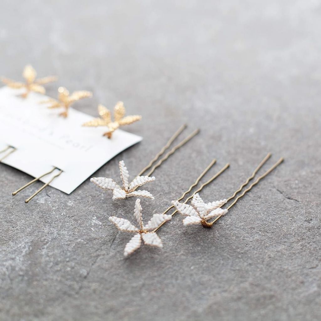 N e w  P r o d u c t
Introducing our Stella flower hair pins! Painstakingly hand wired sta… ift.tt/2c6hetj