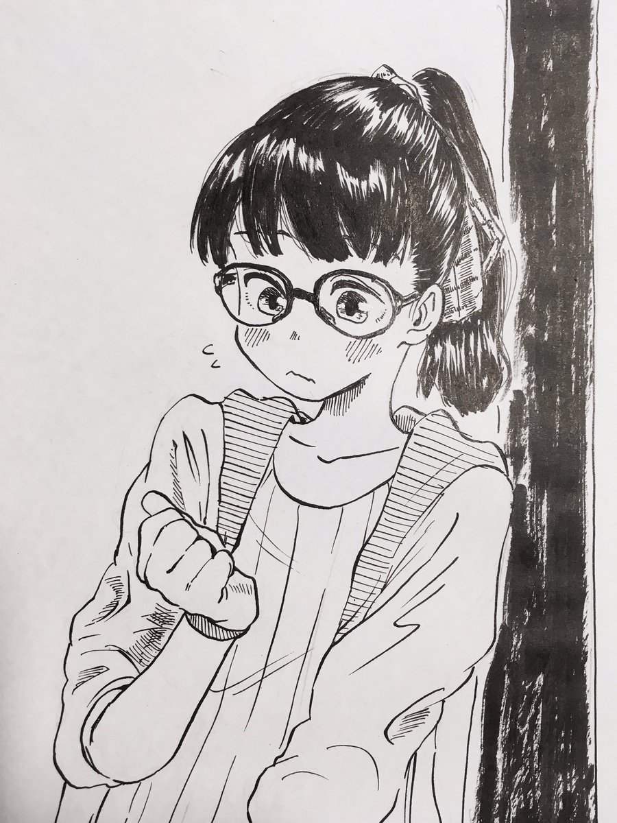 落書き。「早く来すぎた。」 