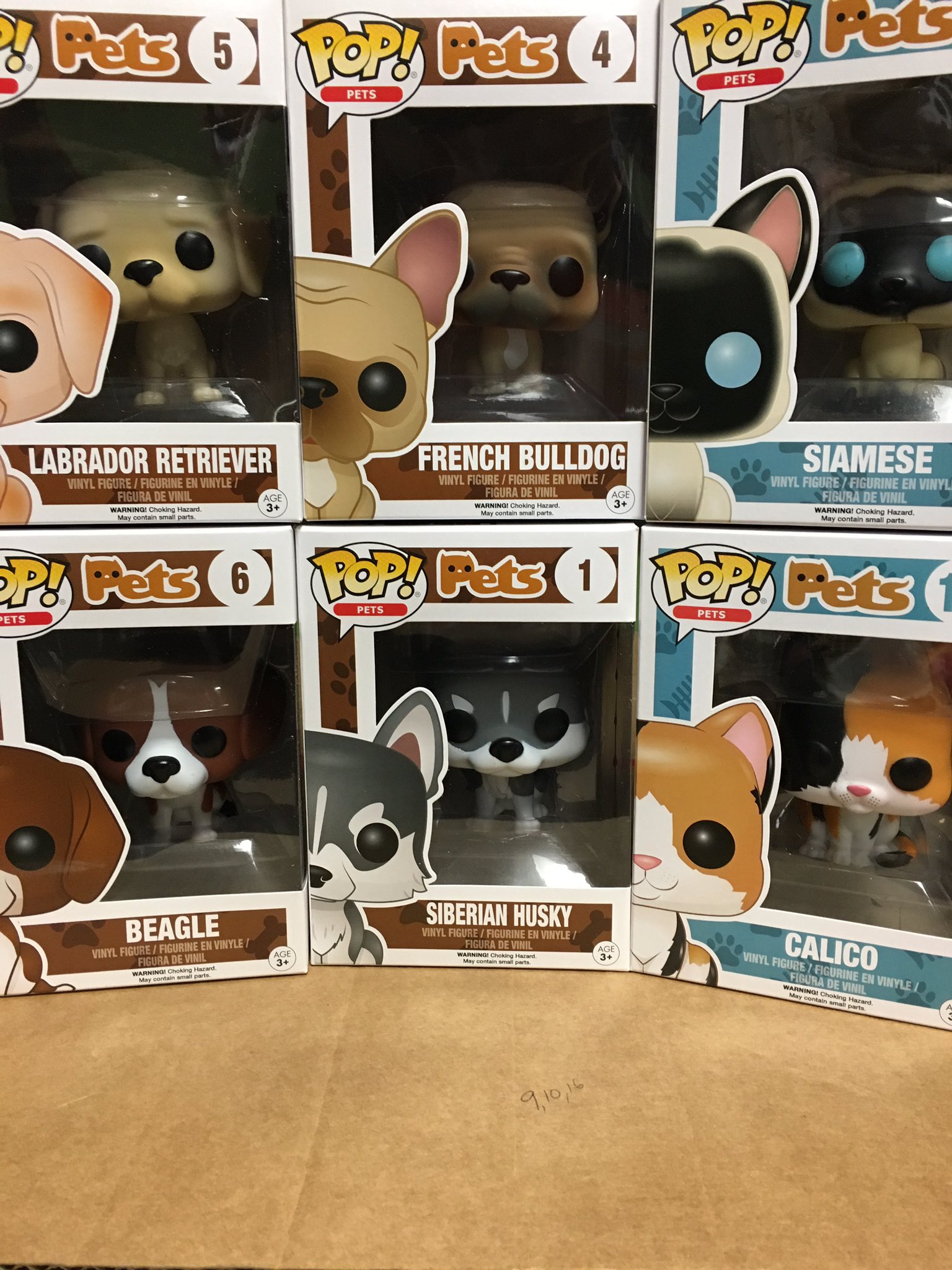 Pop! Pets Gray and White French Bulldog Funko Pop! Vinyl Figure