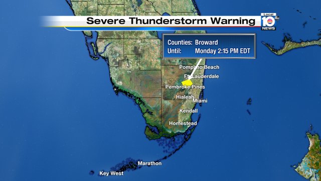 Local 10 WEATHER ALERT-Severe Thunderstorm Warning for the highlighted areas. bit.ly/krCDQ?utm_medi… https://t.co/sK5gPJhj7b