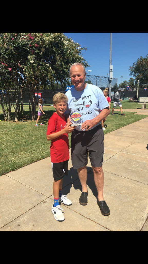 Barry Switzer on Twitter "My grandson Slater Miller just won USTA 12