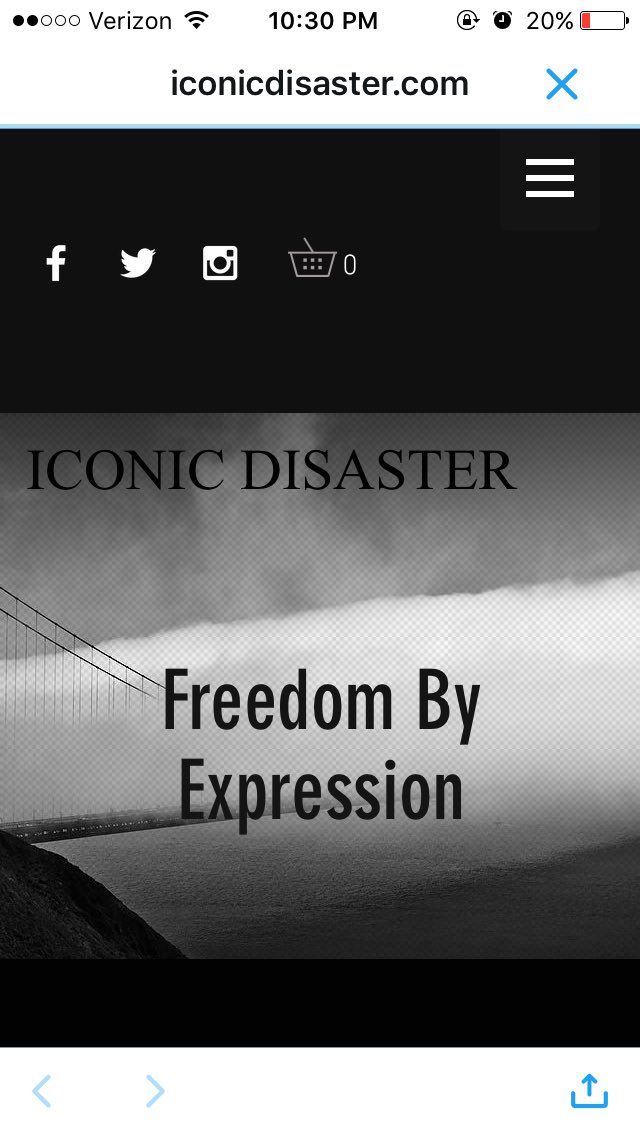 Iconic_Disaster's tweet image. We got brand new stuff on our website iconicdisaster.com. If you're lookin for that new fit check us out.