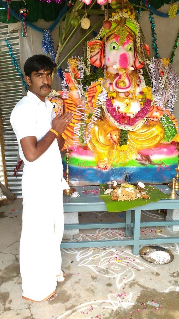 Pvsidhu1's tweet photo. Happy Vinayaka chatruthi https://t.co/7x2IEQanfr