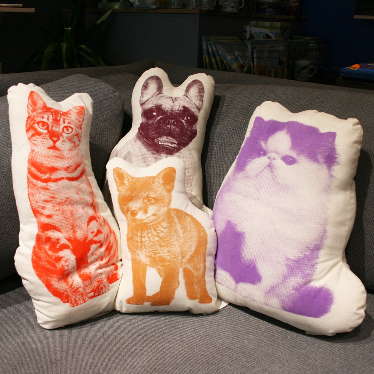 Behold the beautiful new Fauna animal cushion family, check out the full range here - edited.co.uk/soft-furnishin…