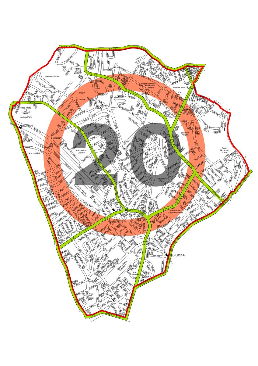 20MPH limit is now live across north #Croydon. Is your road included? Check out our map: ow.ly/qt8A303UgDn