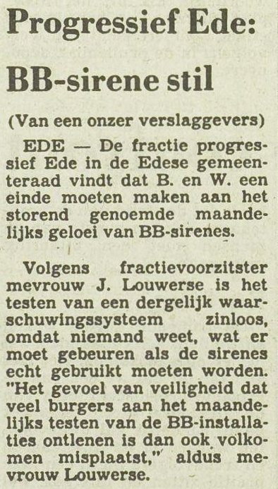 JolmerWinkel's tweet photo. Luchtalarm te laat in #Ede lees ik net. Moet #GLPE dit idee uit 1983 daarom maar weer eens van stal halen? https://t.co/Tzyt10Wpgt