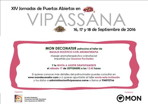 AROMATERAPIAMON's tweet photo. ¡No os perdais la próxima cita! https://t.co/ZlhwAfvZTS