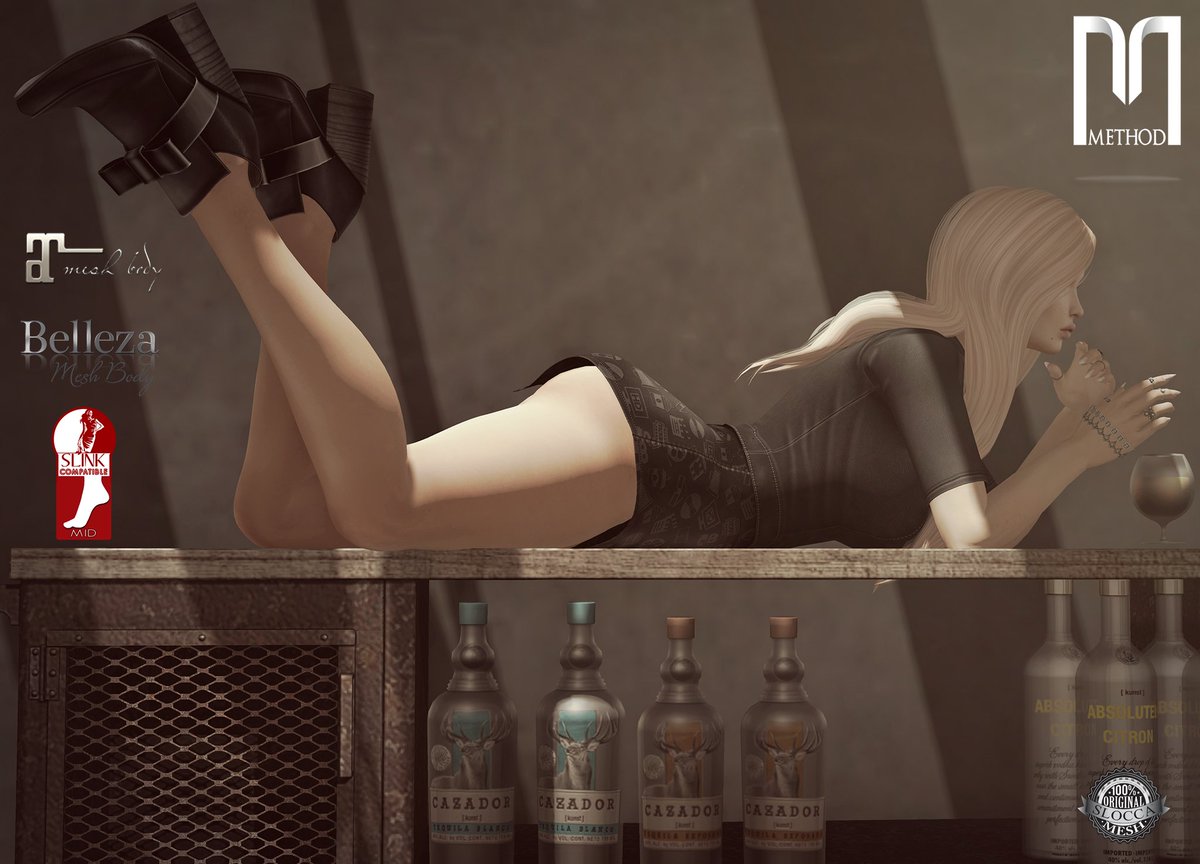 Method_Moda_'s tweet image. Pointed Toe Booties, available at Chapter 4 from the September 4th.
 SLurl: maps.secondlife.com/secondlife/Dre…
 Enjoy!