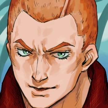 アイコンにしようと思って描いたマジオさんは…サイズ的に普通につぶれたので没になった… 