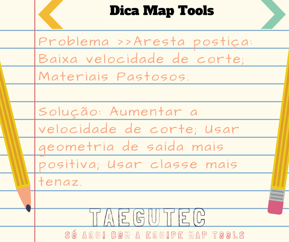 Map_ToolsBR's tweet image. Dica da Map tools ... #Solution #TaeguTec #Maptools #CNC #Turning #CCGT #Brazil