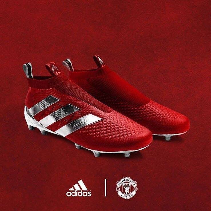 ojo Rudyard Kipling Rechazar Football Tweet ⚽ on Twitter: "Paul Pogba's Adidas Ace custom boots for the  Manchester Derby. 🔴 https://t.co/gLV0v8pKEH" / Twitter