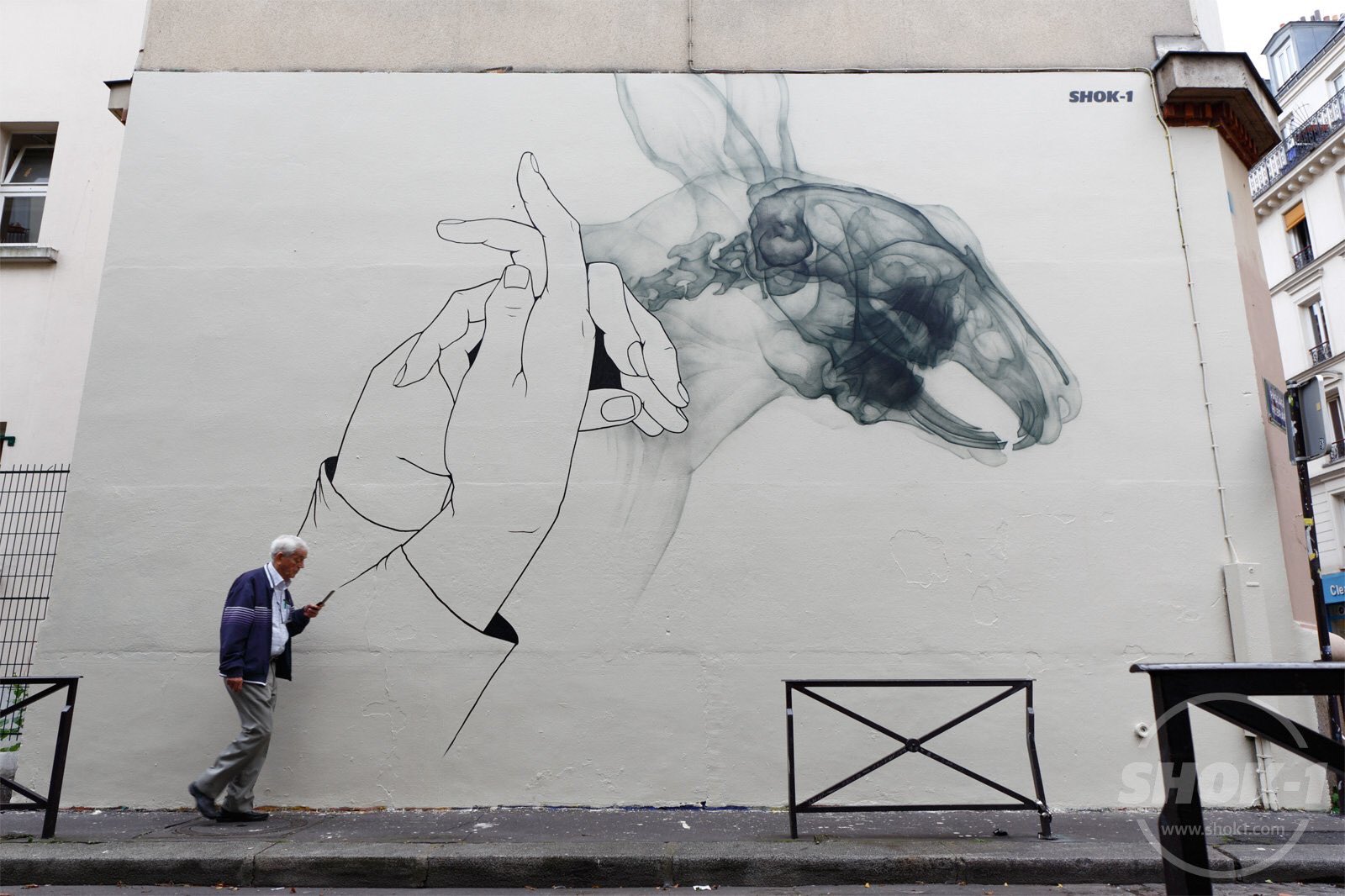 Shok стрит арт