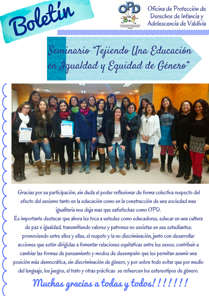 ValdiviaOpd's tweet photo. Este seminario se desarrolló en la UACH y contó con tres importantes expositoras, académicas e investigadoras.... https://t.co/Ge6f0kyESq