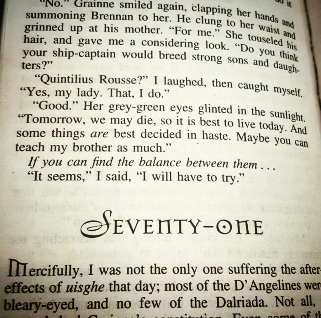 bnmiramesa's tweet image. #MotivationMonday &quot;It seems,&quot; I said, &quot;I will have to try.&quot; @JCareyAuthor #KushielsDart @BNBuzz @bnmiramesa