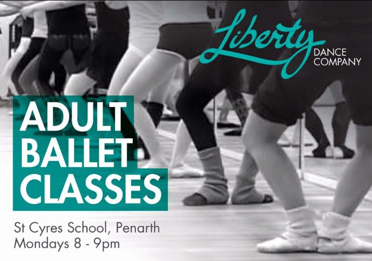 LibertyDanceCo's tweet photo. 🌟We are Back !!🌟 Adult Ballet Fit : Tonight @StCyresSchool 8:00-9:00pm !! New starters welcome !! X #ballet #penarth https://t.co/wYGmBZYJzh