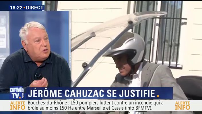 BFMTV's tweet photo. #Cahuzac au PS "Je comprends pas qu'on choisisse des gens comme ça" dit @gerardfiloche 

📺https://t.co/LIEhlp6yN7 https://t.co/xTMTtB506U