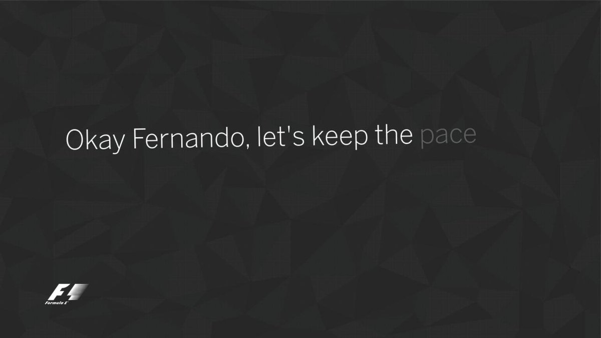 Formula 1 on Twitter ".alo_oficial was on a mission to win 