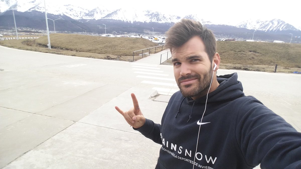 Ahora si que estamos!! Recién llegado a #Ushuaia 🇦🇷❄ <a href="/becaspodium/">Becas Podium</a> <a href="/RFEDInv/">RFEDI • Spainsnow</a>