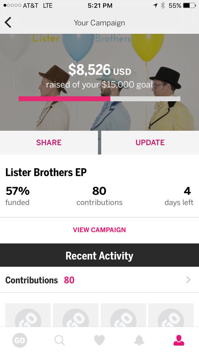 4 days left!  Last night was so much fun. We may go FB live again tonight. :)

igg.me/at/lister-brot…