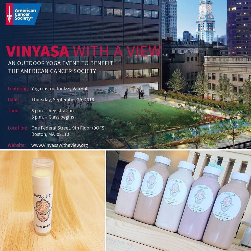 ❤️ help us support @americancancersociety by attending @vinyasawithaview on Thursday 9/29!… ift.tt/2bOxTxx