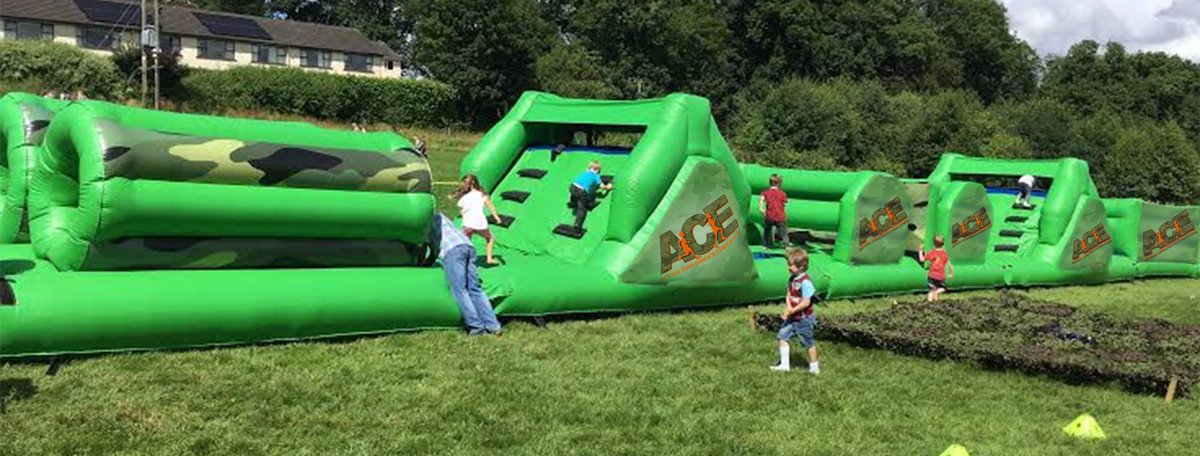 EOSFest's tweet image. Come and See The ACE team @aceschoolsuk 100 ft inflatable assault course at #EOSFest16   #simplywirral