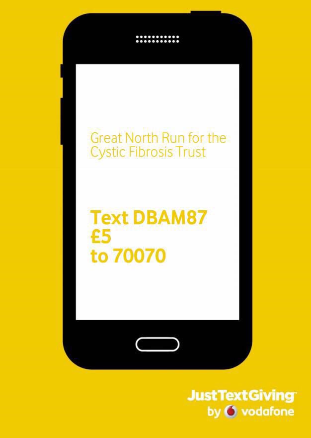 DanielBamforth's tweet image. Come on guys and girls! Even just £1 would help! It all adds up! Txt DBAM87 £1 to 70070