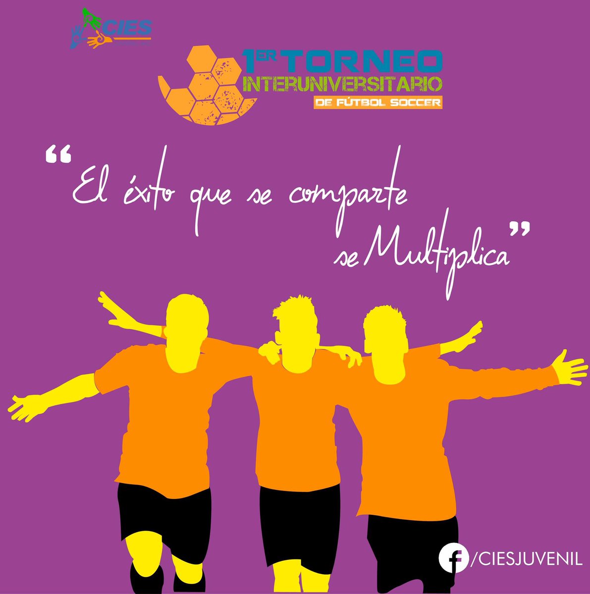 CIESjuvenilAC's tweet photo. El éxito que se comparte, se multiplica. #CIES https://t.co/m7hfGzbnYh