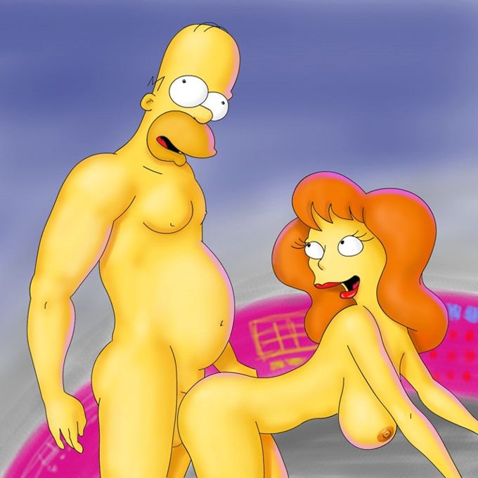 Порно мультик про Симпсонов всегда заводит