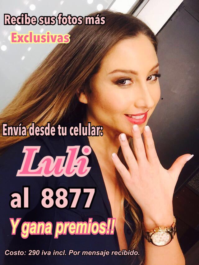 EventosLuli's tweet image. Cada día mejor! @Lulichile en su fotoreality con Entel, envía un sms con LULI al 8877 y listo! @emiliabolocco RT
