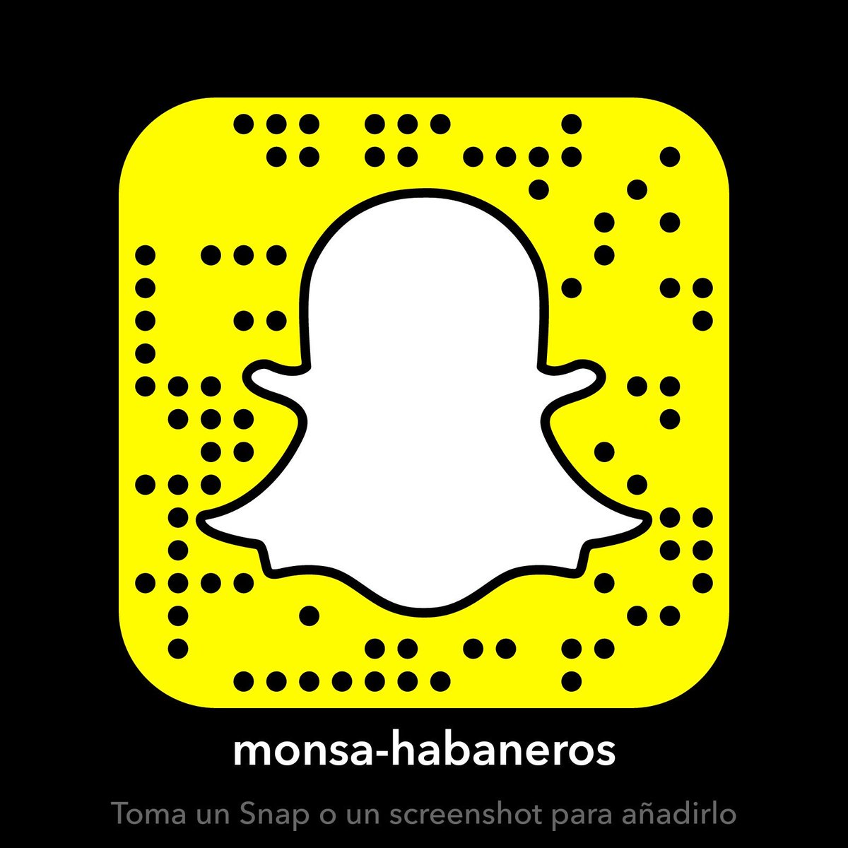 MONSAHABANEROS's tweet photo. Ya estamos en SNAPCHAT!!👻👻👻 https://t.co/K2bYeSMFA9