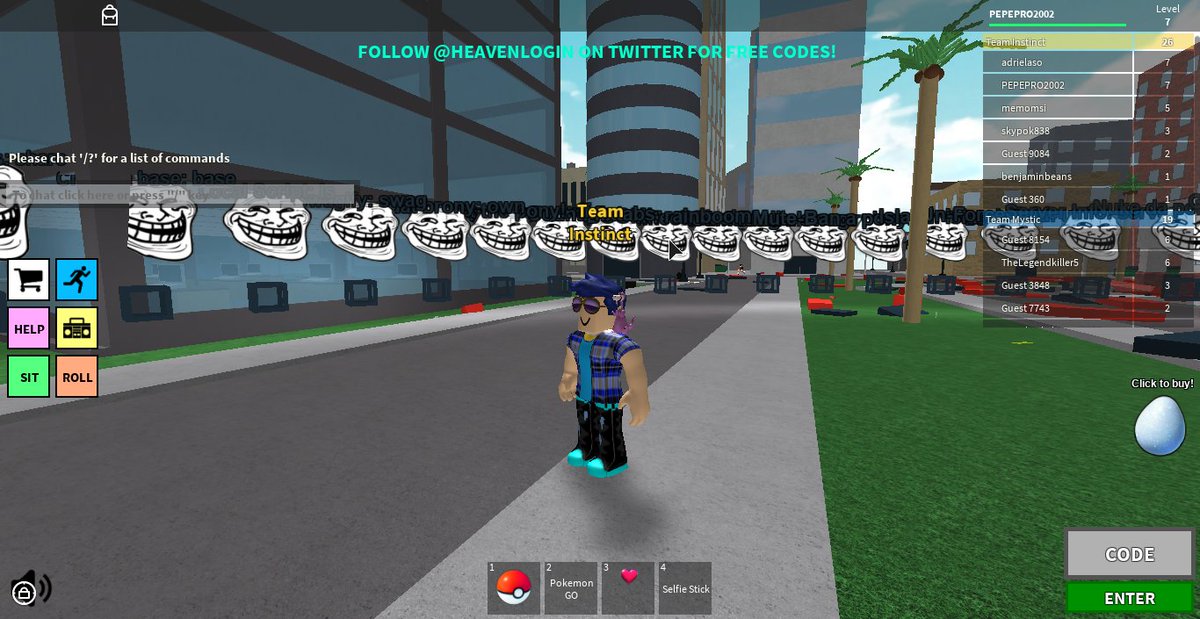 Dotha On Twitter Roblox Pokemon Go Una Nueva Aventura - juego como guest en roblox en el juego de 00