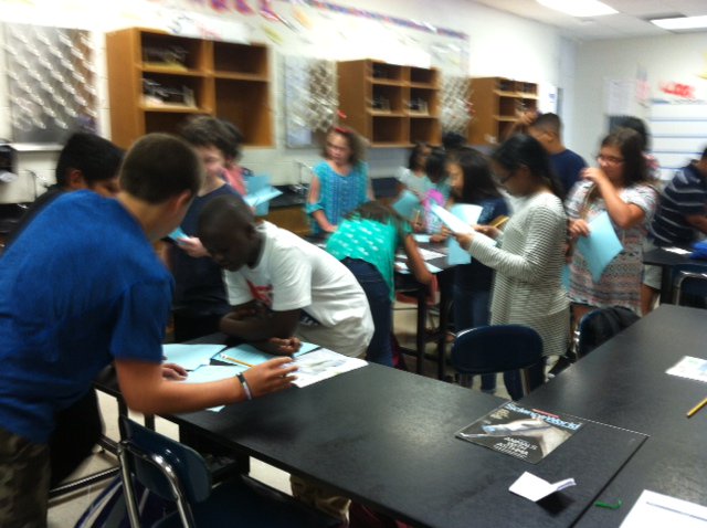 MsBellwork's tweet photo. "Camp Creek, 2016"-- 1st Week, Grade 6-- In SCIENCE class we...
introduced ourselves! @reedycreekms https://t.co/dLeMDddEhu