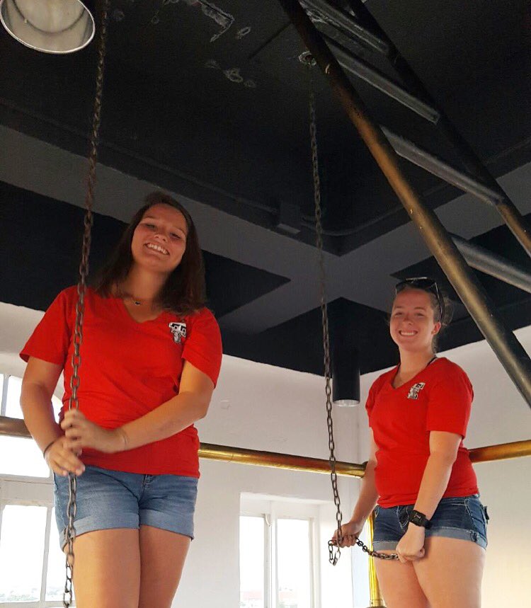 TTUHighRiders's tweet photo. Victory Bells for the Lady Raider Volleyball team who won against UTEP 3-0! #ladyraiders #victorybell #highriders https://t.co/2J6YiDYFaB